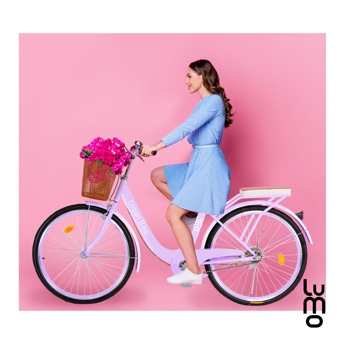 Bicicleta Urbana De Paseo R26 Doble Freno Vintage Canastilla.