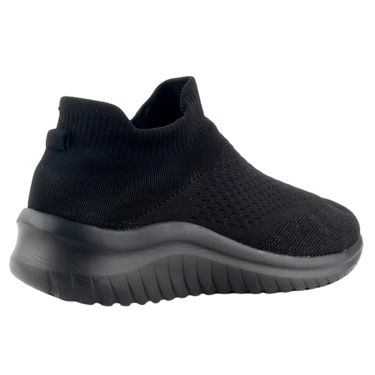 Tenis Deportivos Calcetin hombre ligero casual negro 102-nn