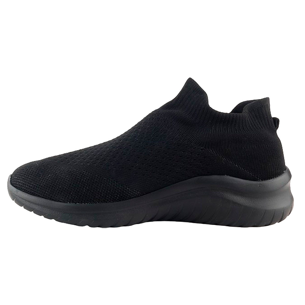 Tenis Deportivos Calcetin hombre ligero casual negro 102-nn