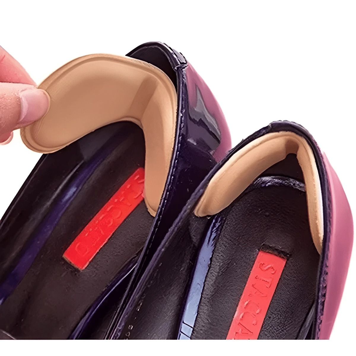 Almohadillas de talón para zapatos, camina suave y con comfort