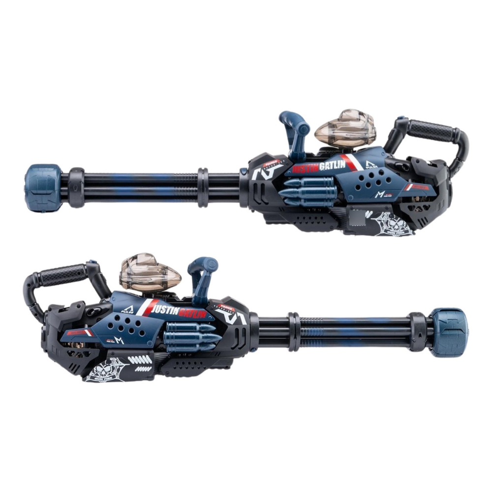 Ametralladora Electrica Hidrogel Torreta Pesada 82cm Potente,Gel Blaster, Juego de Equipo Disparo de Proyectiles de Hidrogel, Batería Recargable.