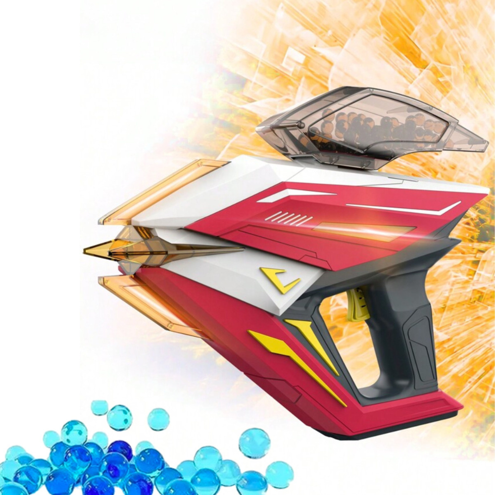 Pistola Eléctrica Juguete Lanzador Hidrogel Apex Tracer Halo,Gel Blaster, Juego de Equipo Disparo de Proyectiles de Hidrogel, Batería Recargable.