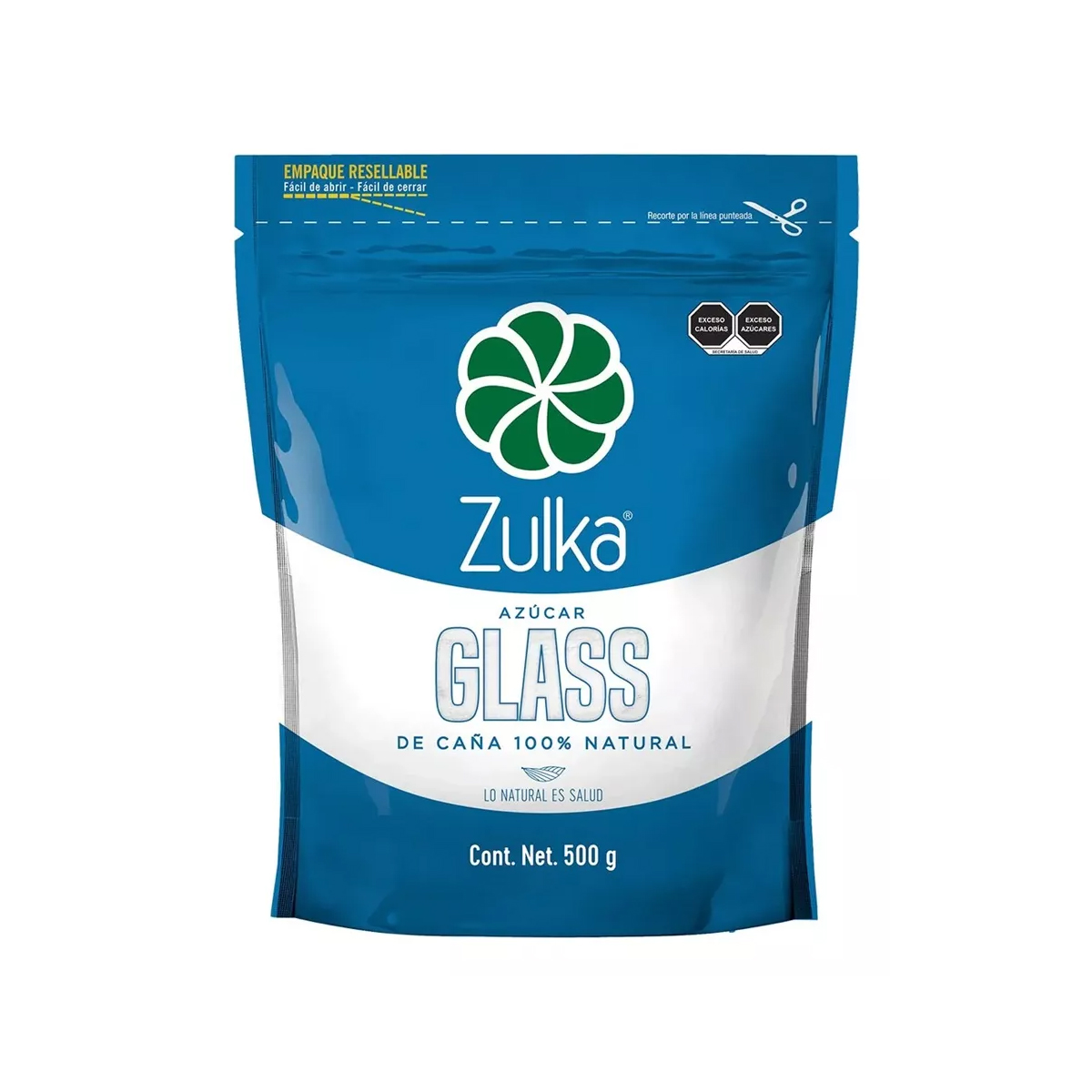 Azúcar Zulka Glass 10 Piezas de 500 gramos c/u