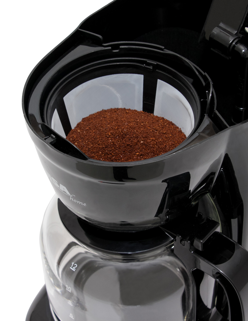 Cafetera Disa Home 12 Tazas Sistema Antigoteo Con Filtro 