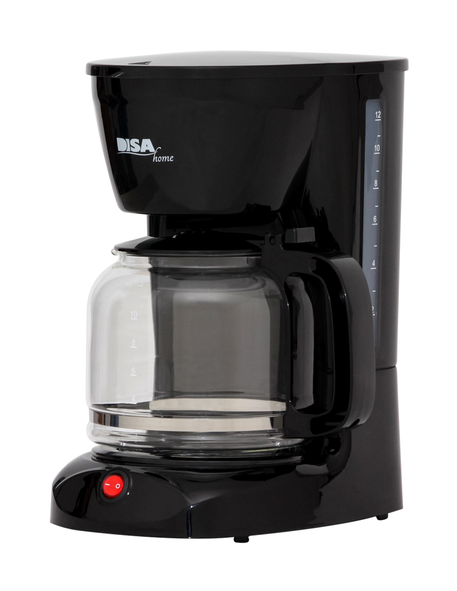Cafetera Disa Home 12 Tazas Sistema Antigoteo Con Filtro 