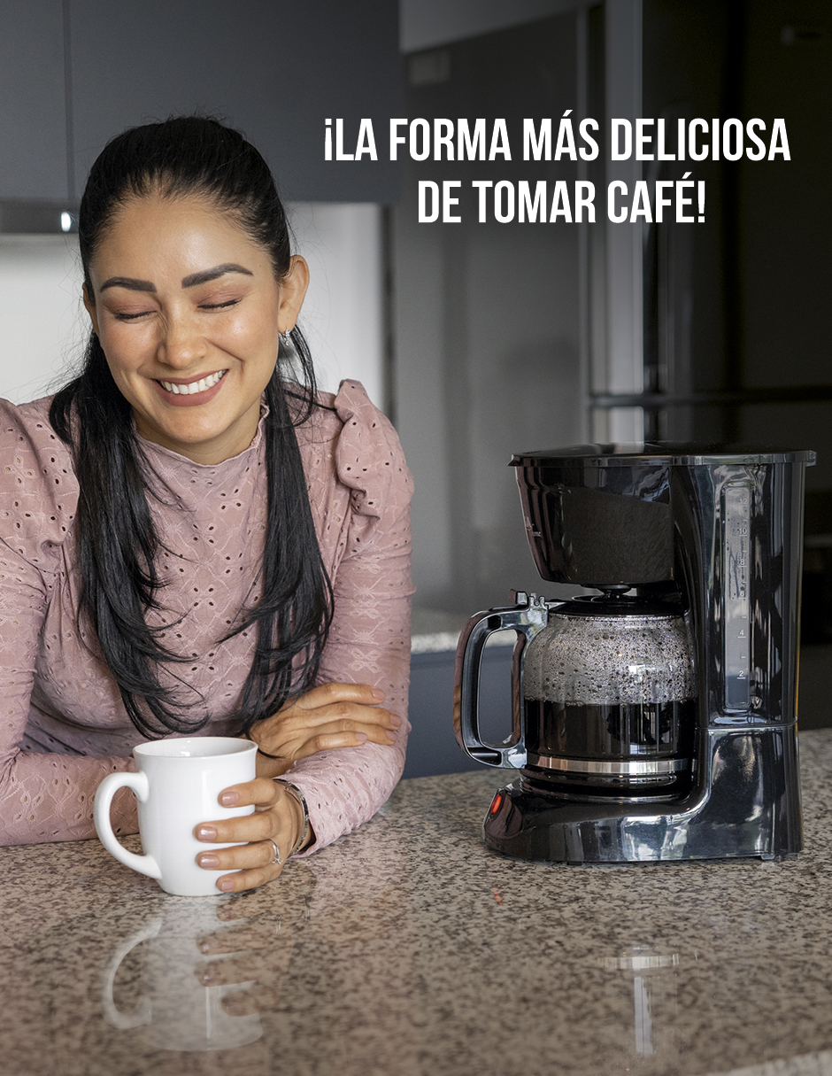 Cafetera Disa Home 12 Tazas Sistema Antigoteo Con Filtro 