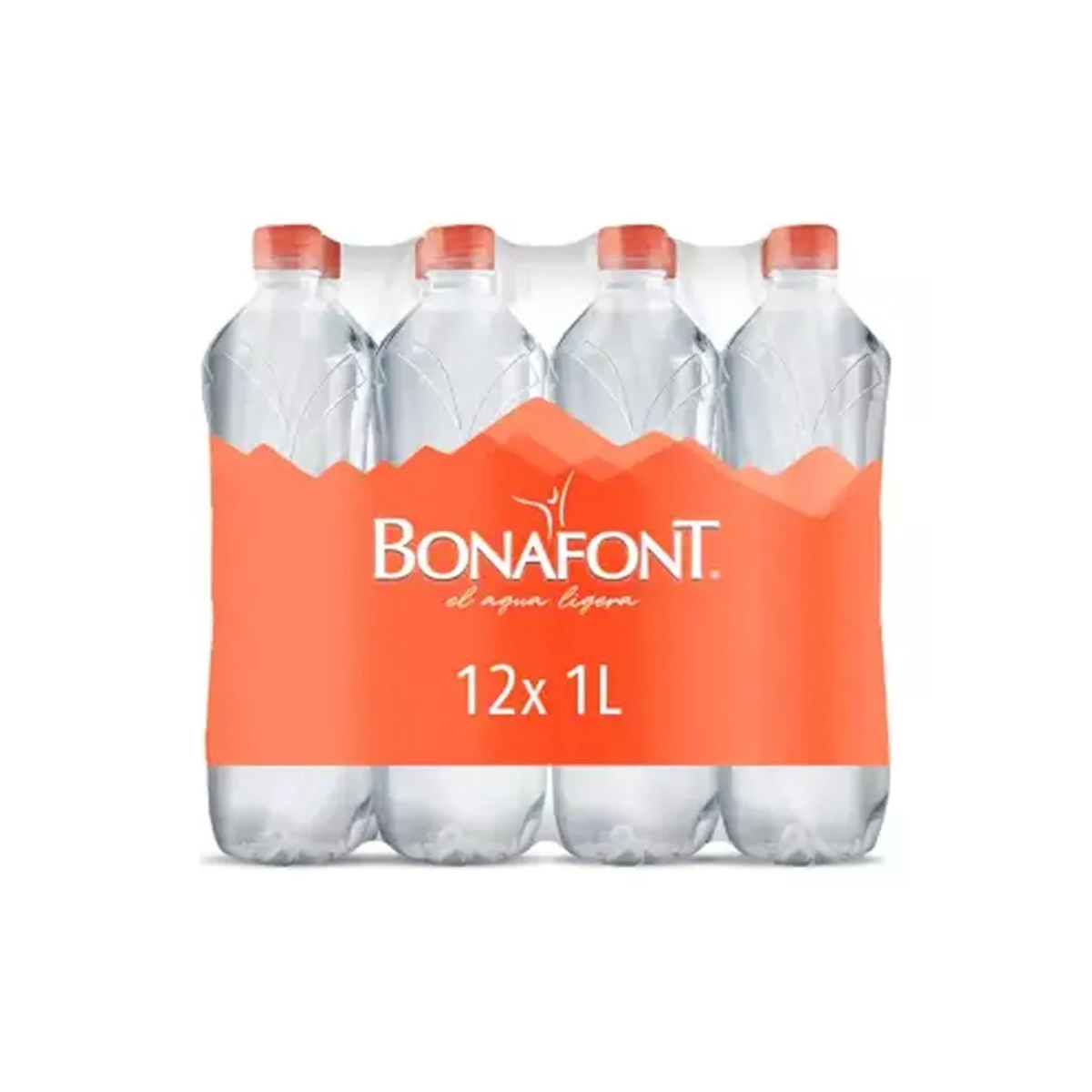 Agua Bonafont 12 Piezas de 1 litro c/u