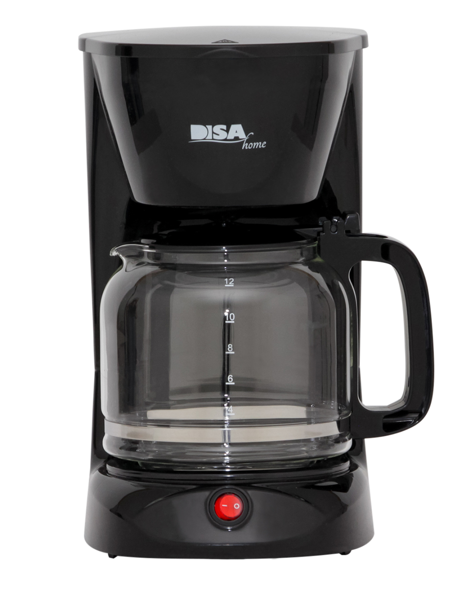 Cafetera Disa Home 12 Tazas Sistema Antigoteo Con Filtro 