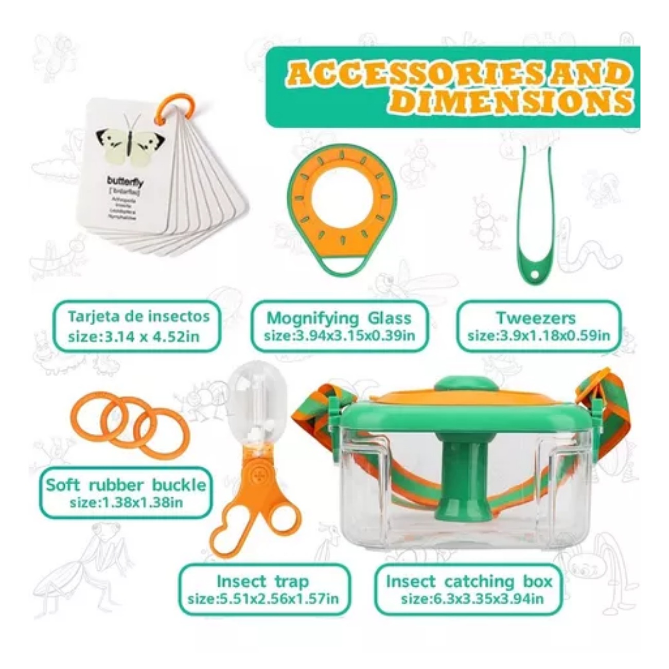 29 Piezas Kit De Aventura Juguetes De Exploración Para Niños MÁS VENDIDO