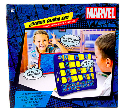 Novelty, ¿Sabes Quién Es?, Marvel, Juego de Mesa, Máxima Calidad, Juegos Clásicos y Tradicionales
