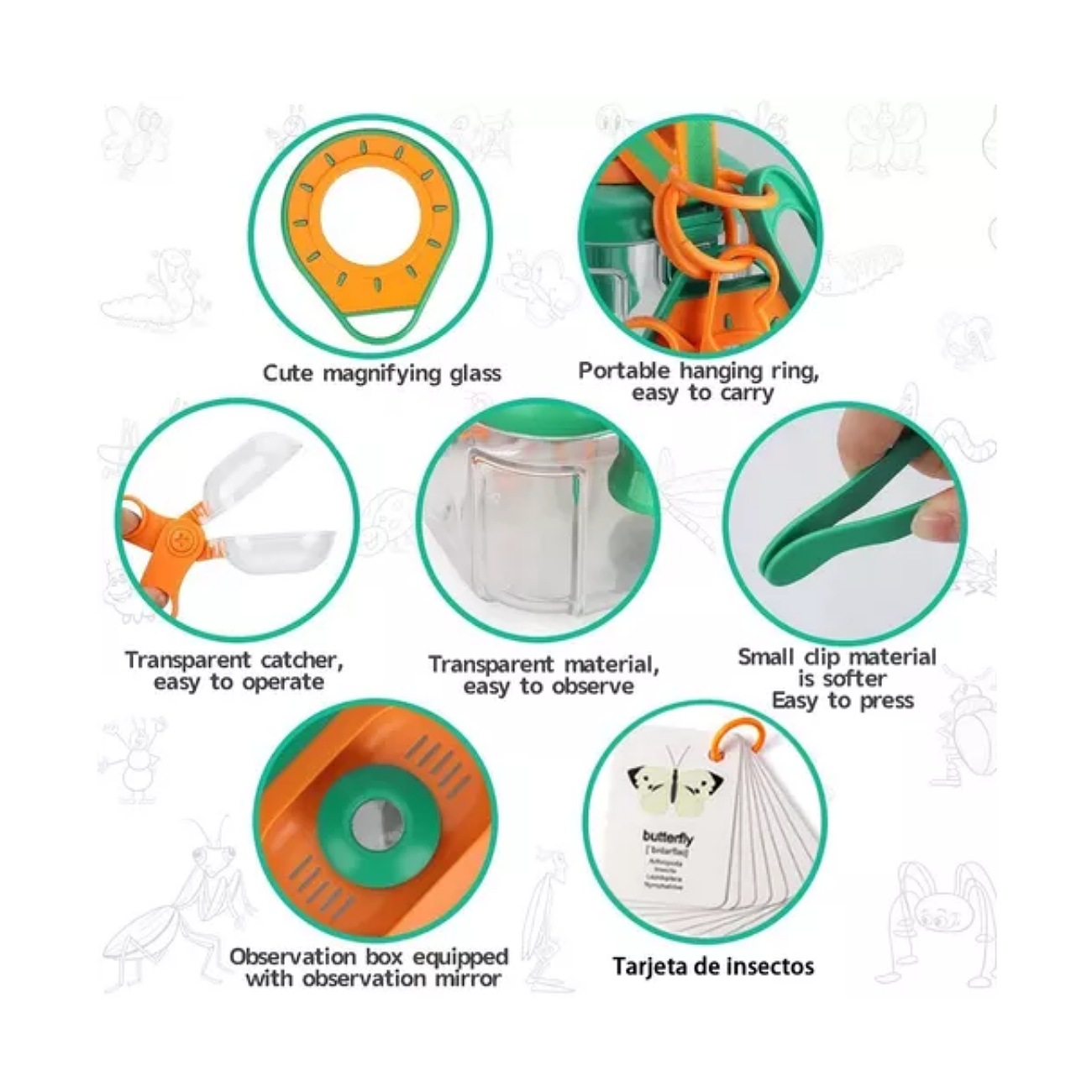 29 Piezas Kit De Aventura Juguetes De Exploración Para Niños MÁS VENDIDO