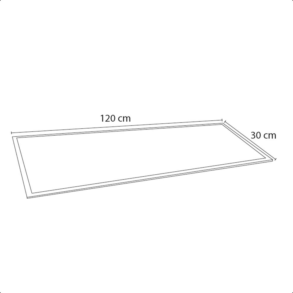 ICON Panel Led 120 x 30 cms 40W Luz Neutra IP20