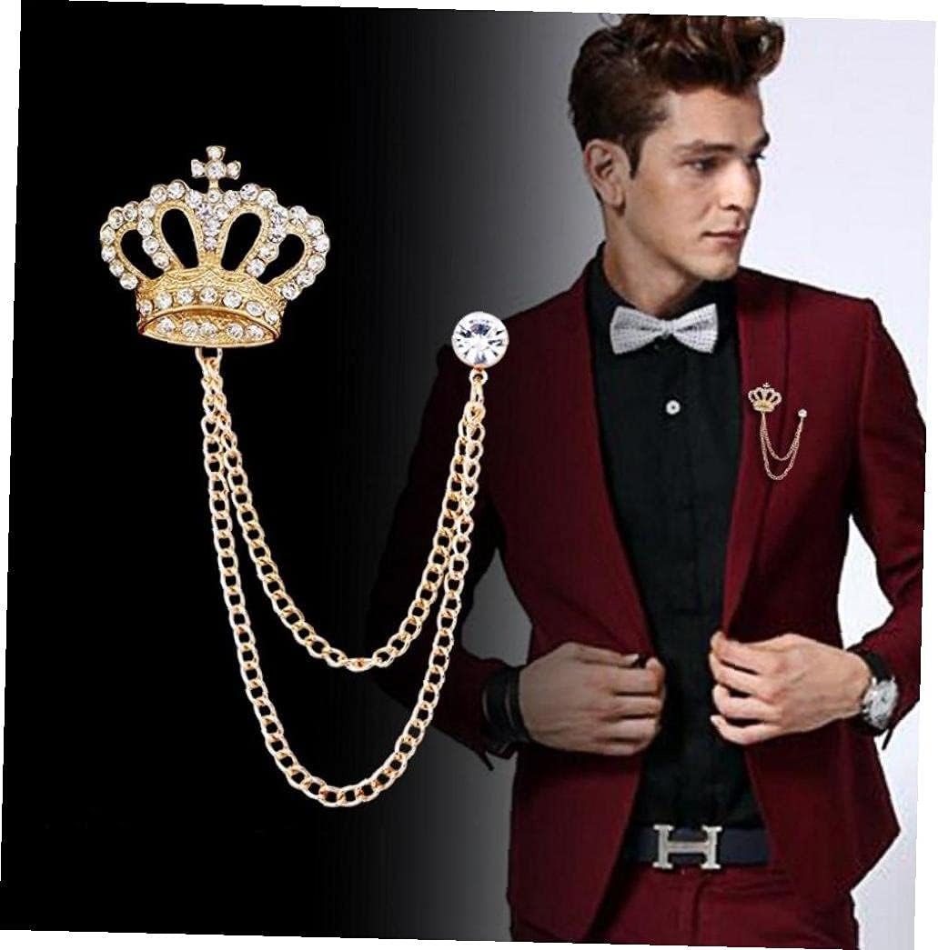 Broche Para Solapa De Traje en forma de Corona