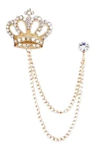 Broche Para Solapa De Traje en forma de Corona