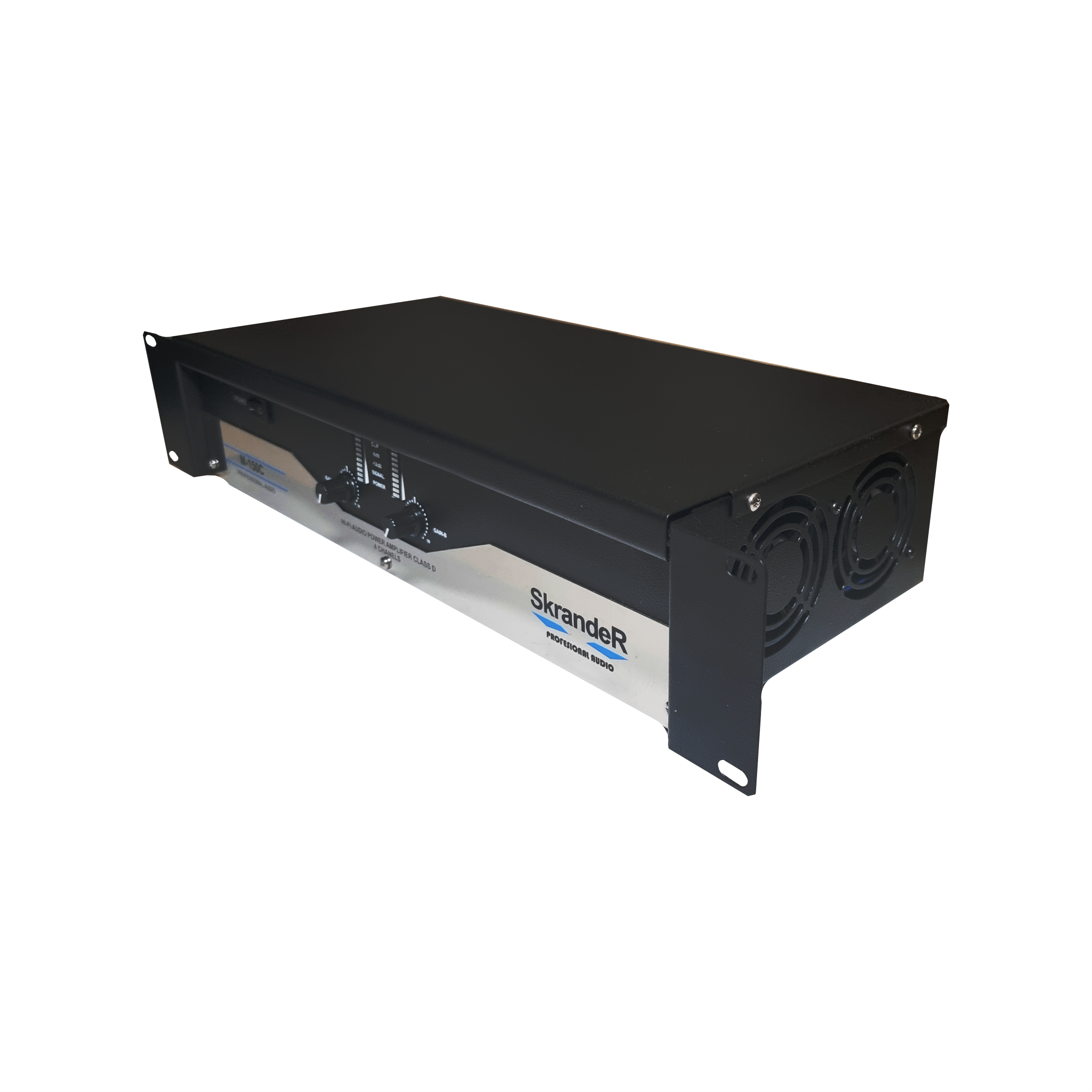 Amplificador Skrander 4 canales 600W con crossover