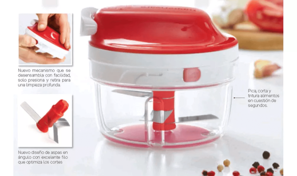 Tupperware Chef Turbo-Chef Supersonic - Cortador de cebollas