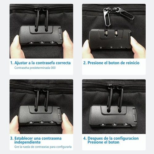 Mochila Antirrobo De 15.6 Pulgadas De Carga Usb Para Portáti