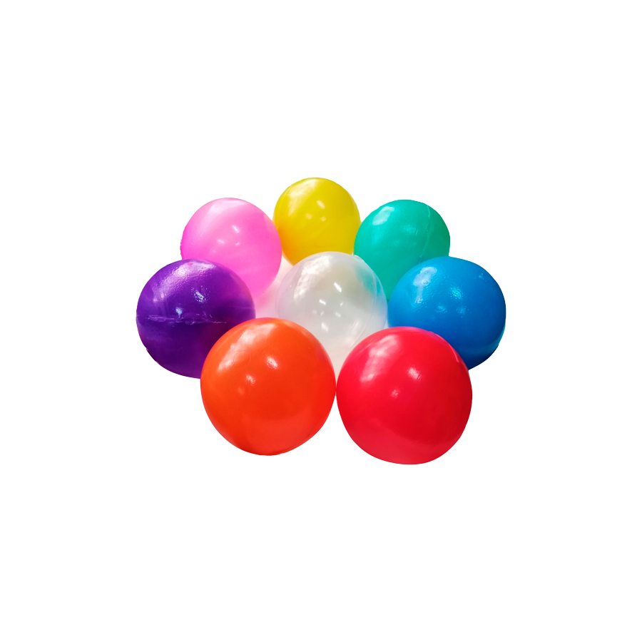 Alberca De Pelotas Lona DIDJIG 120cm*20cm*10cm + 100 Pelotas Premium Multicolor Estimulación Temprana 