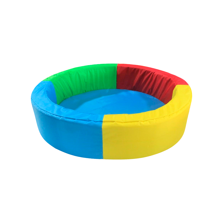 Alberca De Pelotas Lona DIDJIG 120cm*20cm*10cm + 100 Pelotas Premium Multicolor Estimulación Temprana 