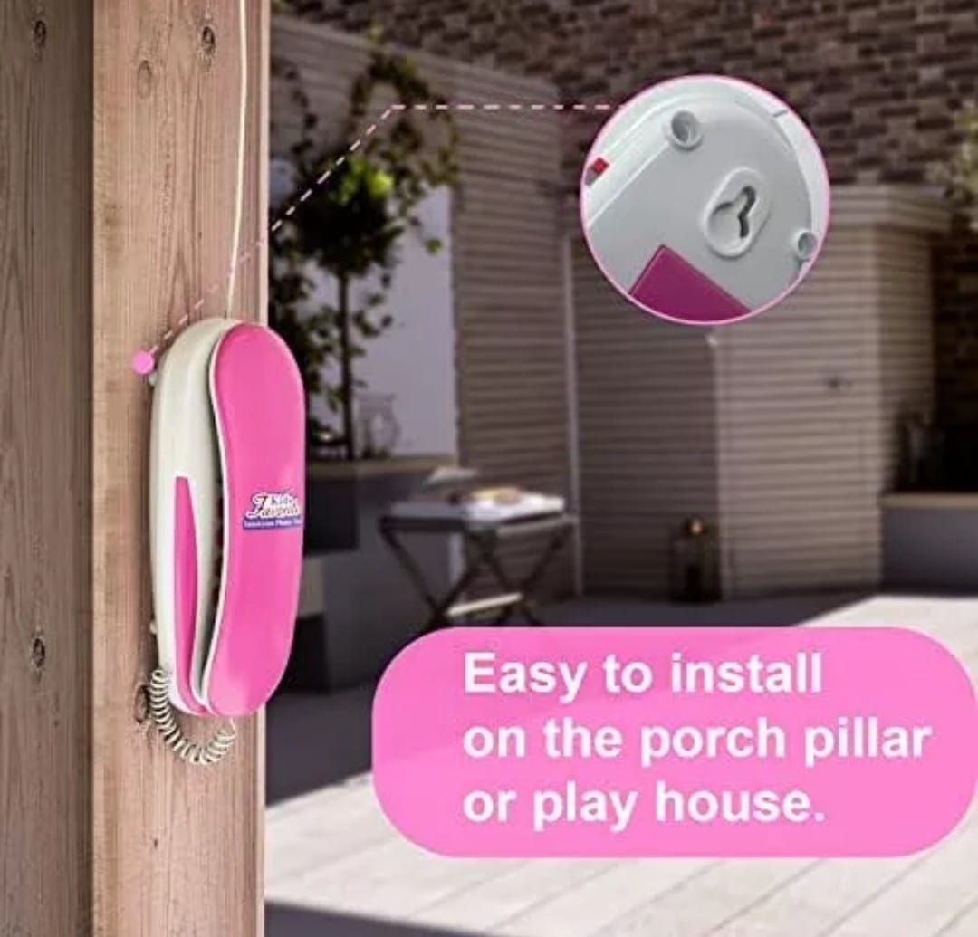 Set Juguete Telefono Doble Intercom Para Niñas