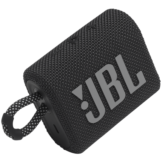 Bocina JBL Go 3 Portátil con Bluetooth Waterproof Negra