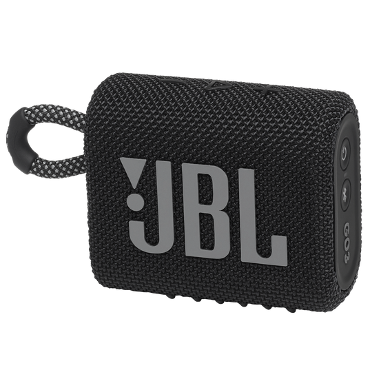 Bocina JBL Go 3 Portátil con Bluetooth Waterproof Negra