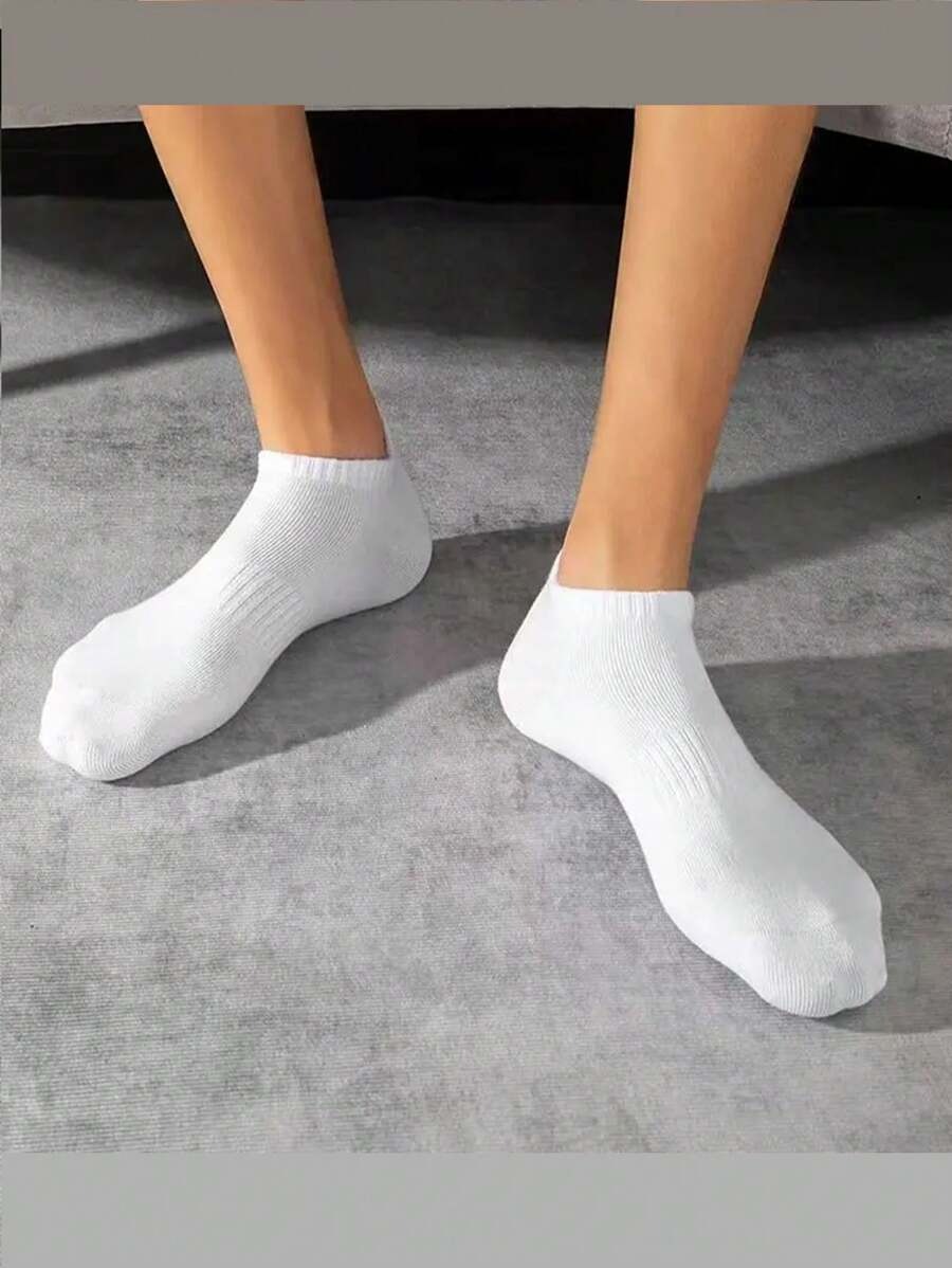 Tines, 6 pares de calcetines tobillera color negro o blanco