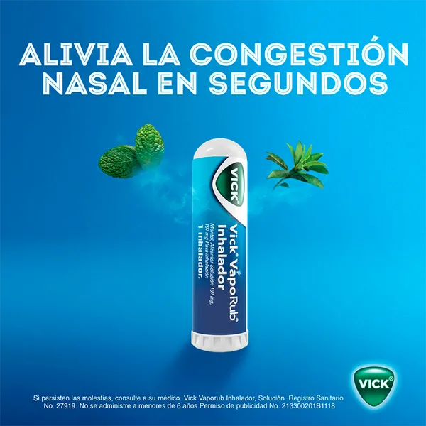 Vick Inhalador en Solución de Vaporub