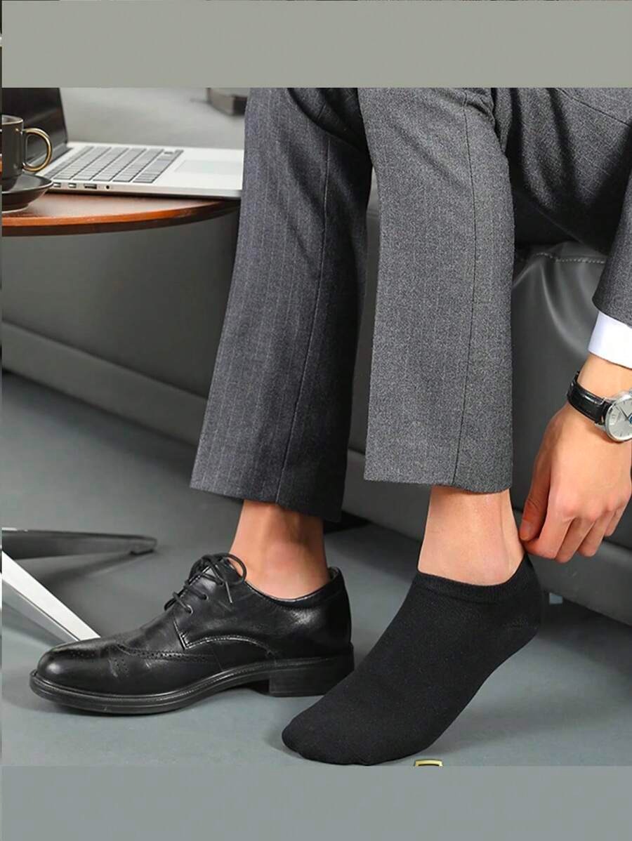 Tines, 6 pares de calcetines tobillera color negro o blanco