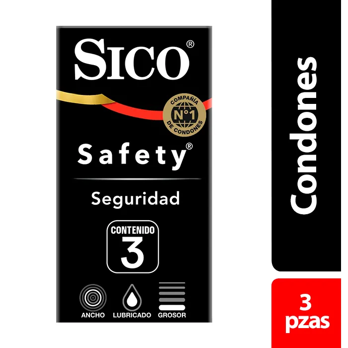 Sico Preservativos Safety Seguridad