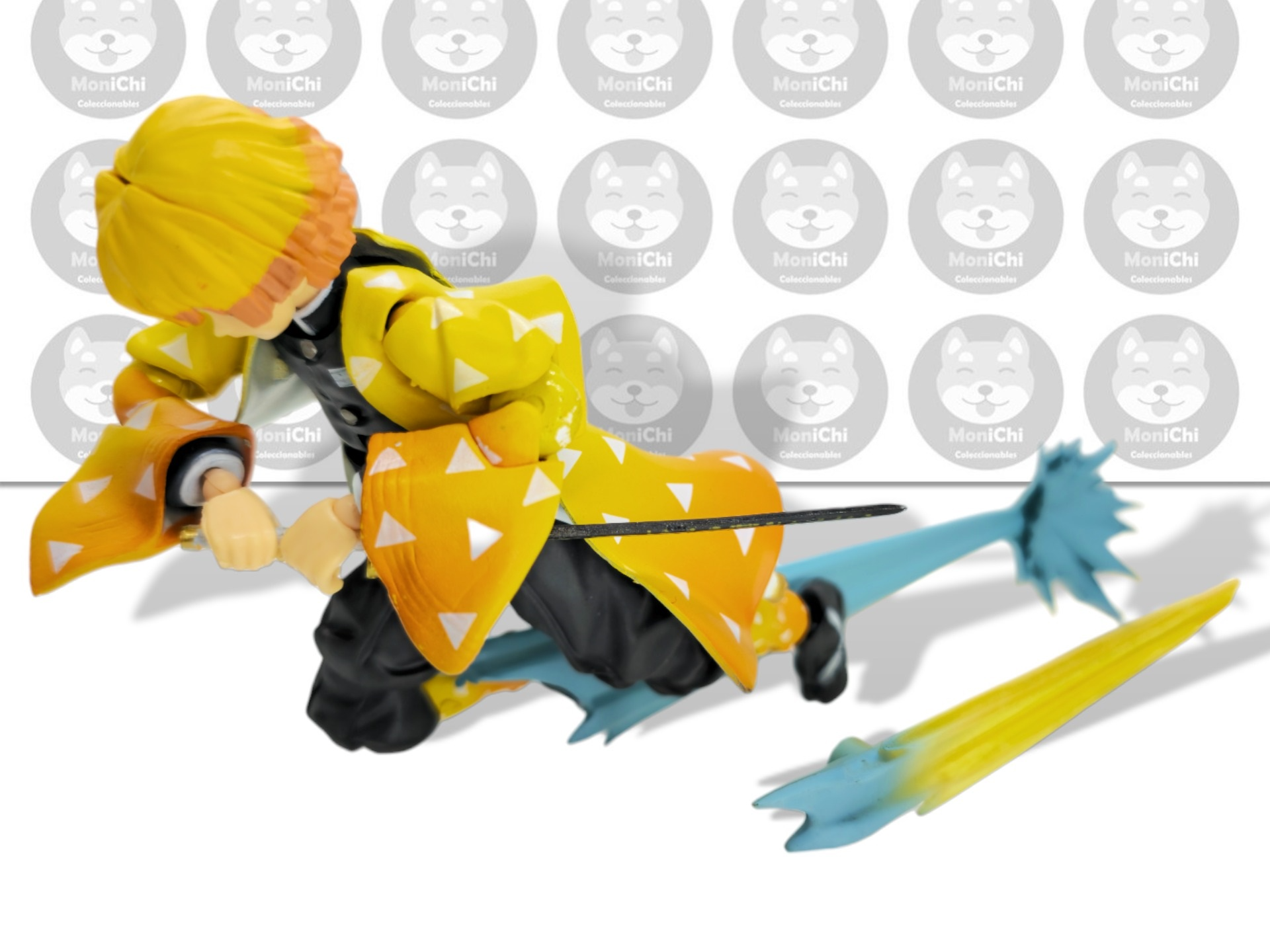 Zenitsu Agatsuma Kimetsu Yaiba 522 Figma Demon Slayer Figura Anime