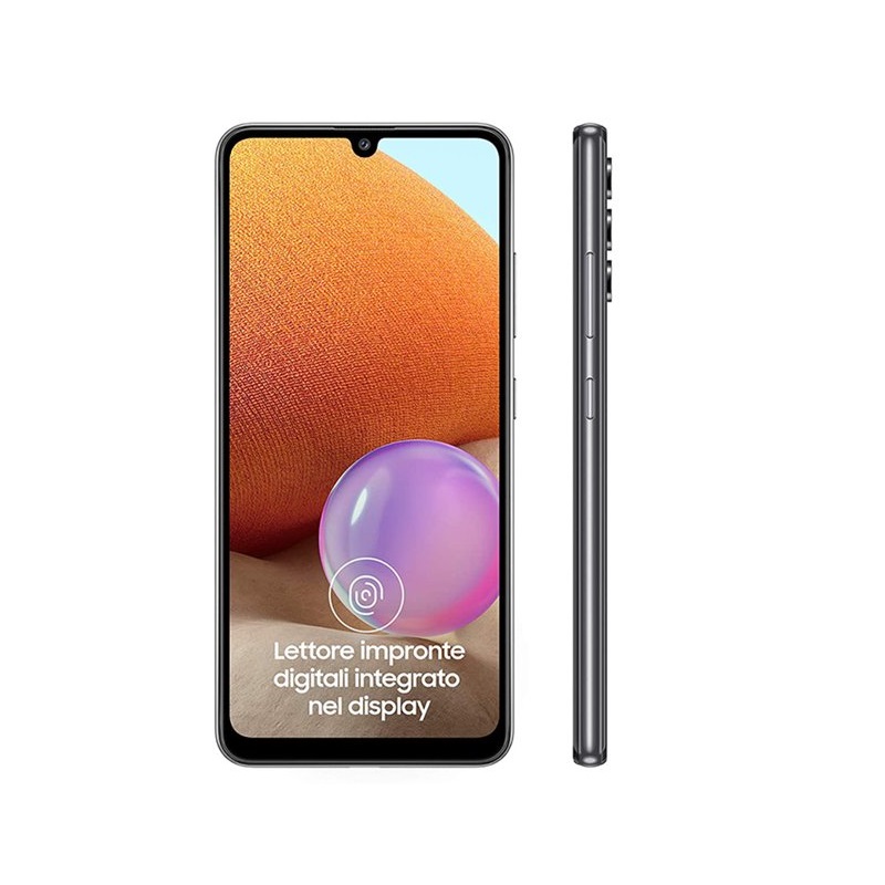 Celular Samsung Galaxy A32 Negro, Memoria de 128GB y 4GB de RAM, Desbloqueado, Equipo Clase A, Reacondicionado. 