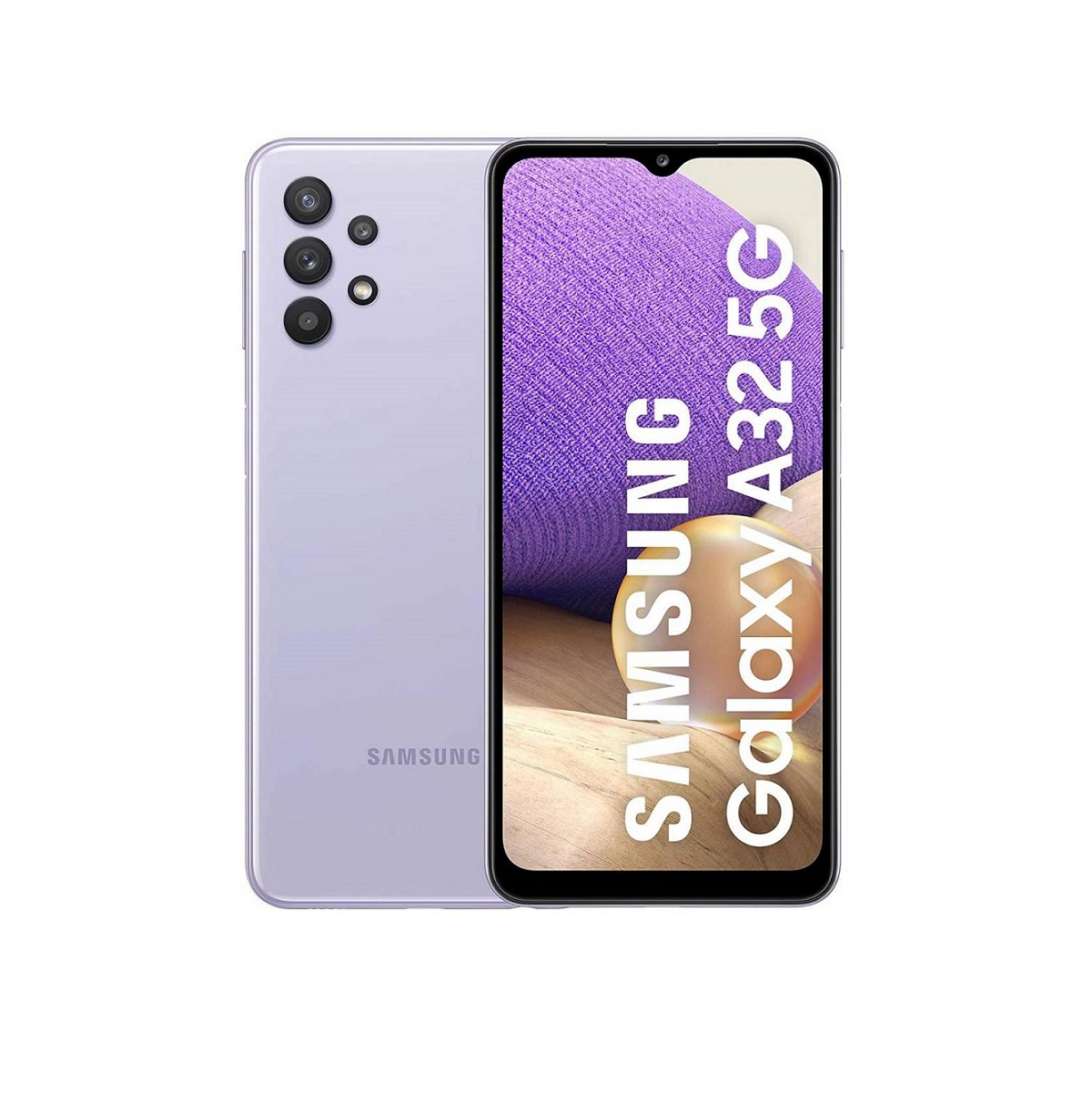 Celular Samsung Galaxy A32 Violeta, Memoria de 128GB y 4GB de RAM, Desbloqueado, Equipo Clase A, Reacondicionado. 
