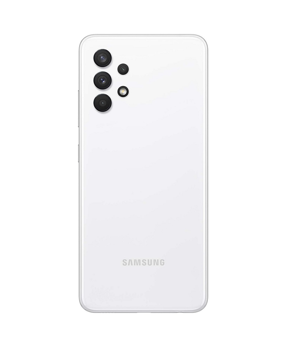 Celular Samsung Galaxy A32 Blanco, Memoria de 128GB y 4GB de RAM, Desbloqueado, Equipo Clase A, Reacondicionado. 