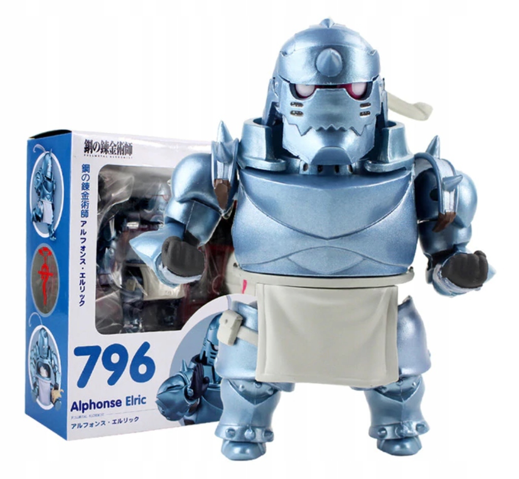 Alphonse Elric 796 Fullmetal Alchemist Nendoroid Figura
