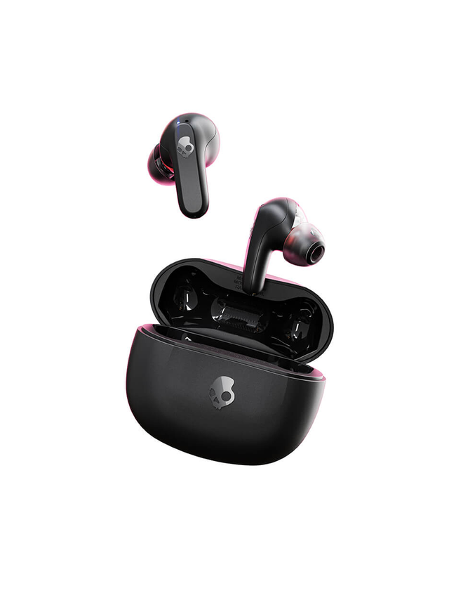 AUDIFONOS SKULLCANDY RAIL TRUE BLACK TRUE WIRELESS.