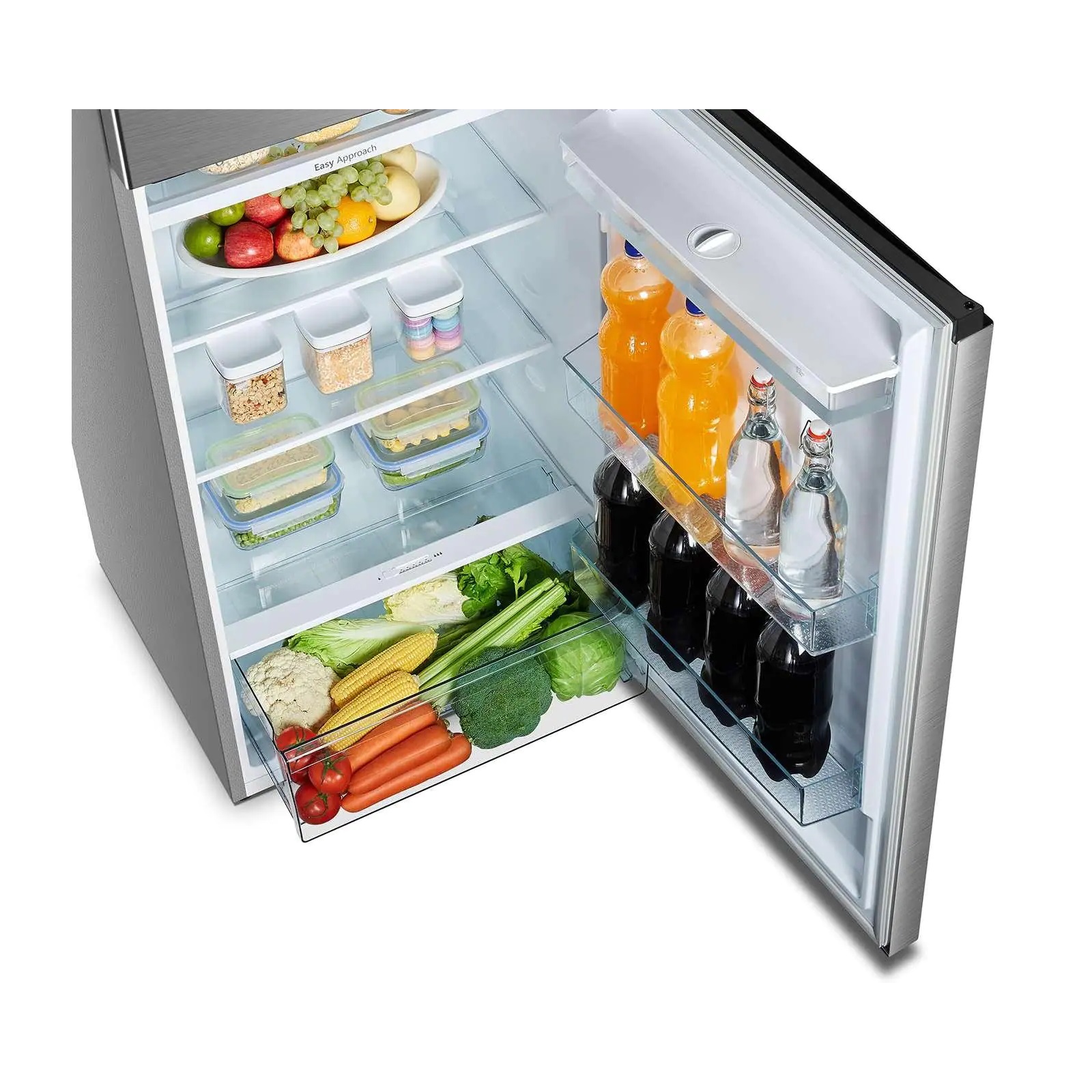 Refrigerador Eco Inverter 16 Pies Cúbicos RT16N6CDX Hisense Marca Hisense