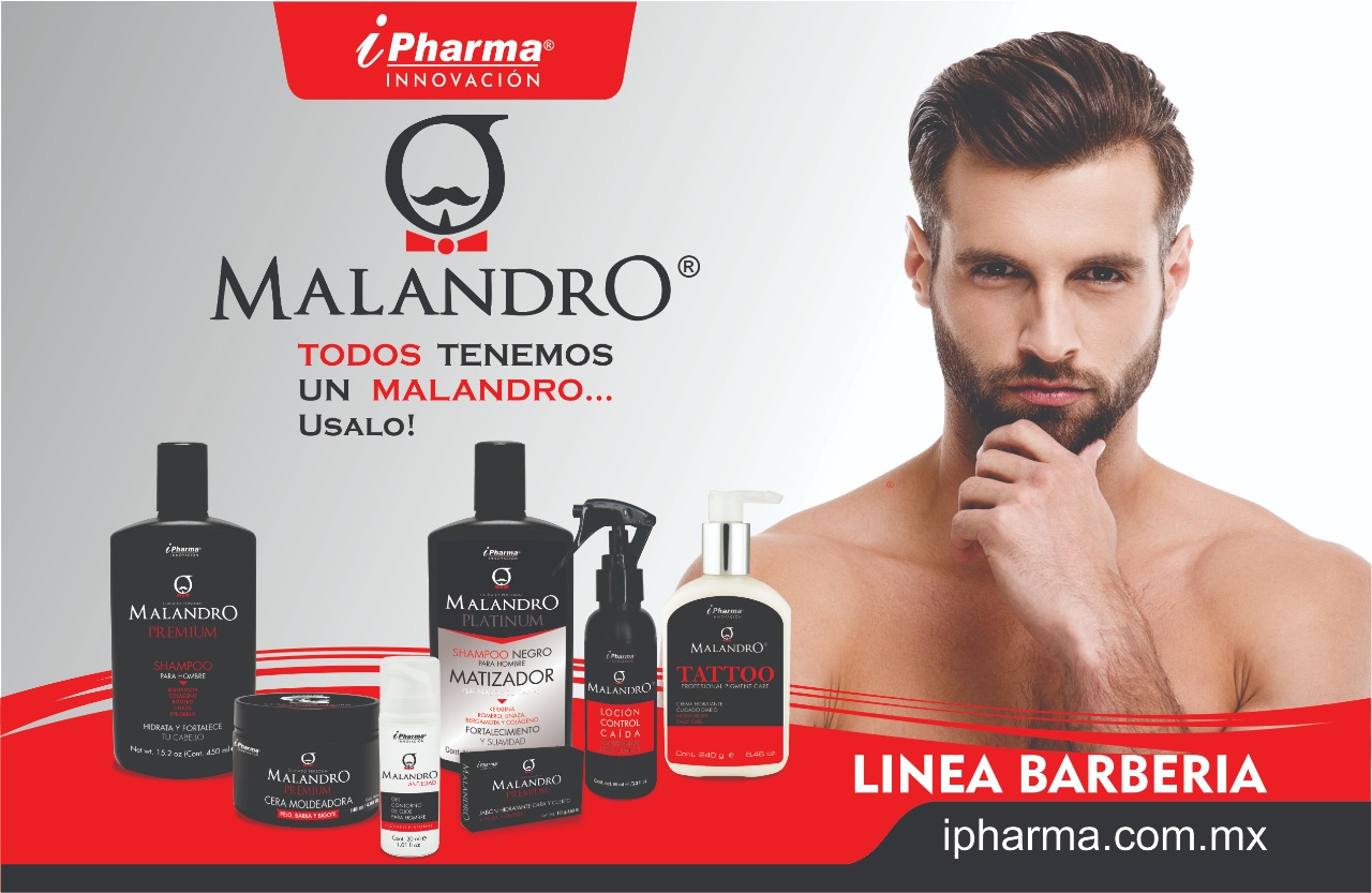 Shampoo Matizador de canas negro brinda hidratación y suavidad Malandro 450 ml