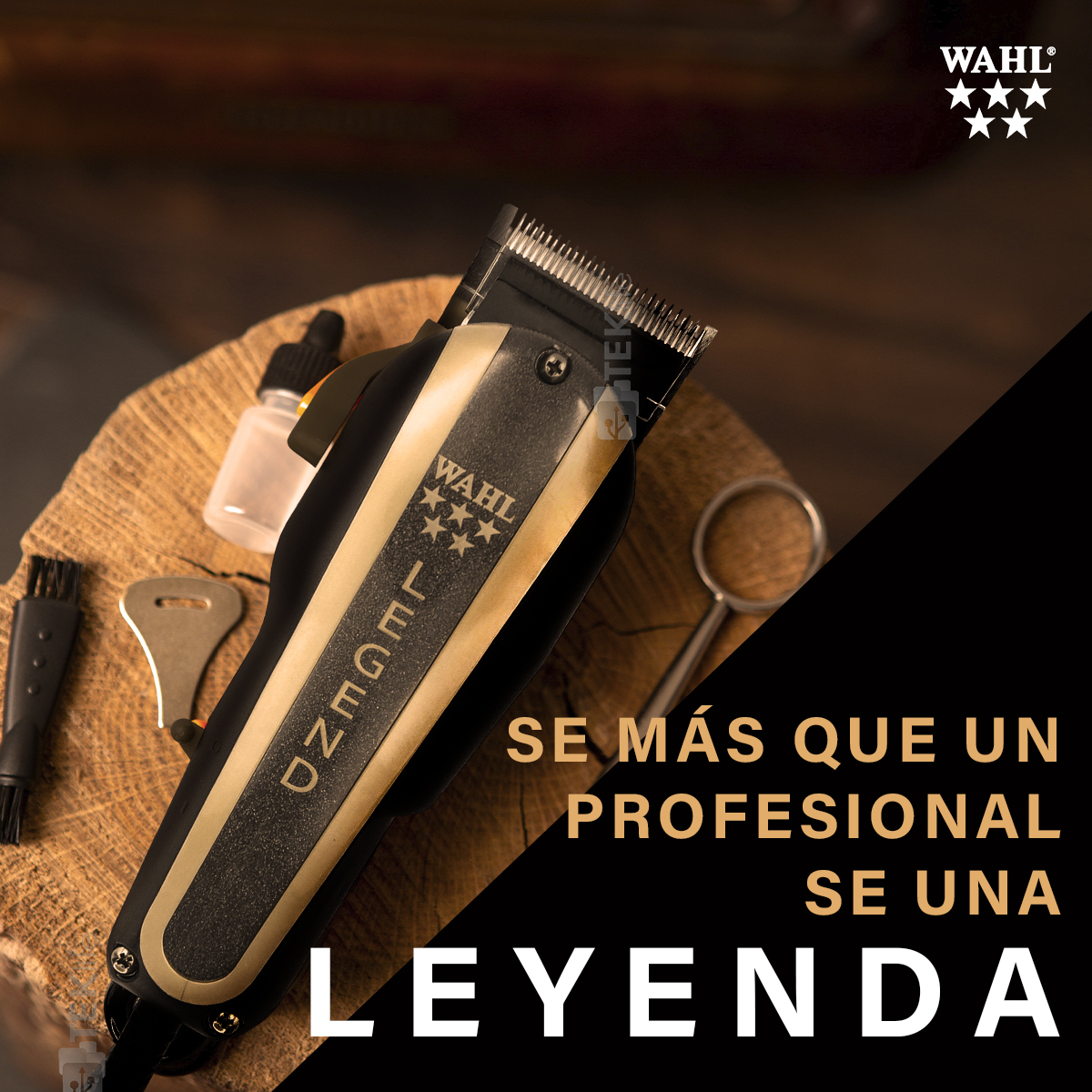 Cortadora y terminadora cabello Barber Combo Wahl 