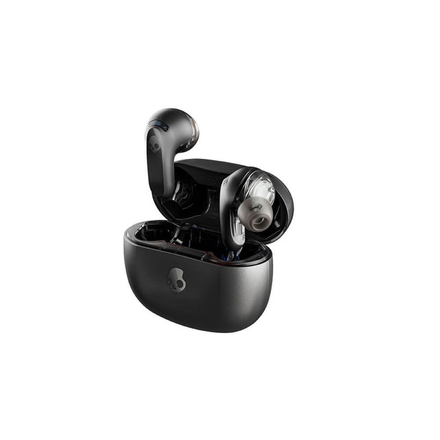 AUDIFONOS SKULLCANDY RAIL ANC TRUE BLACK TRUE WIRELESS.