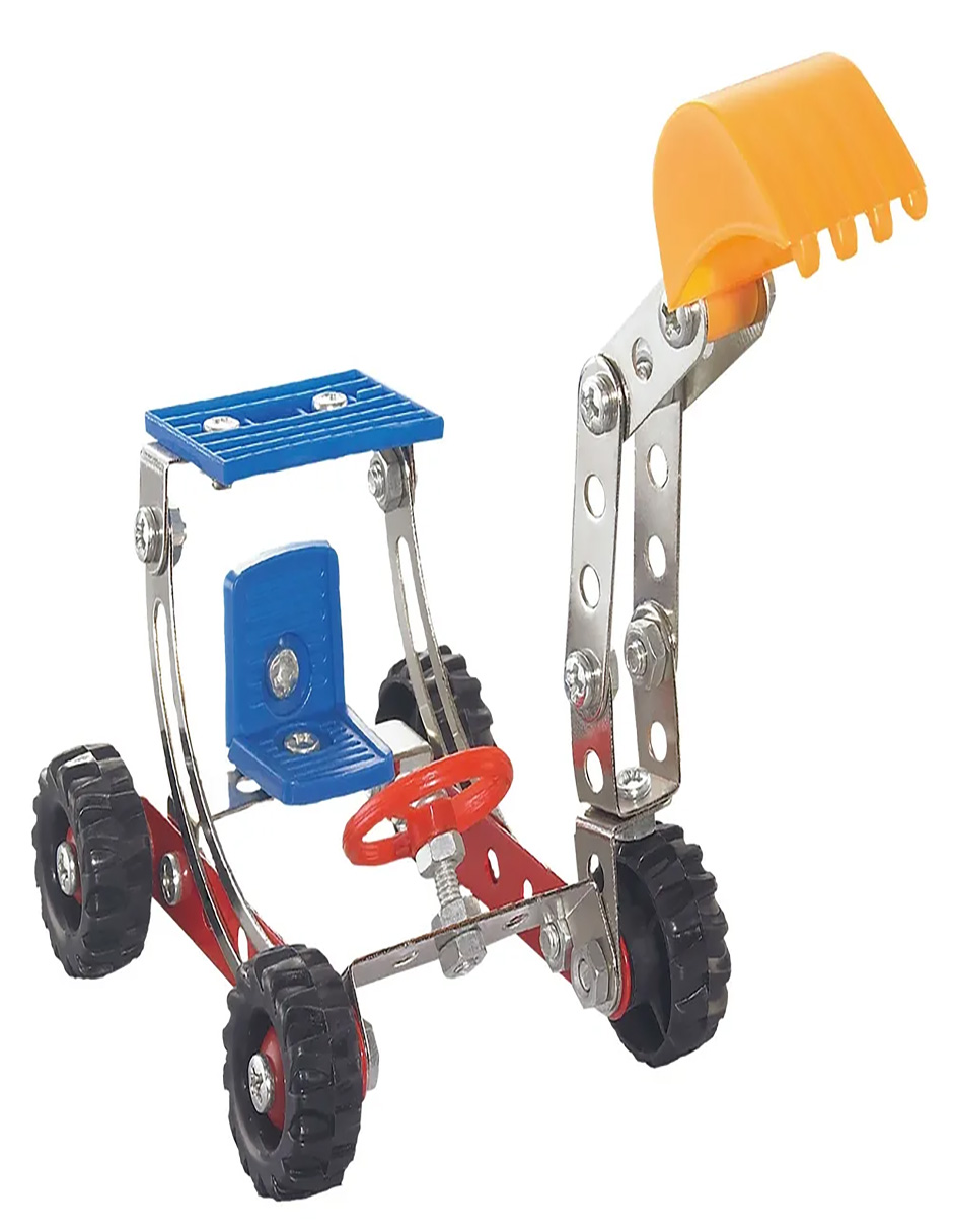 Excavadora Chica, juego de ensamble, Play With Tools WUUNDENTOY. Juega con herramientas armando esta increible excavadora