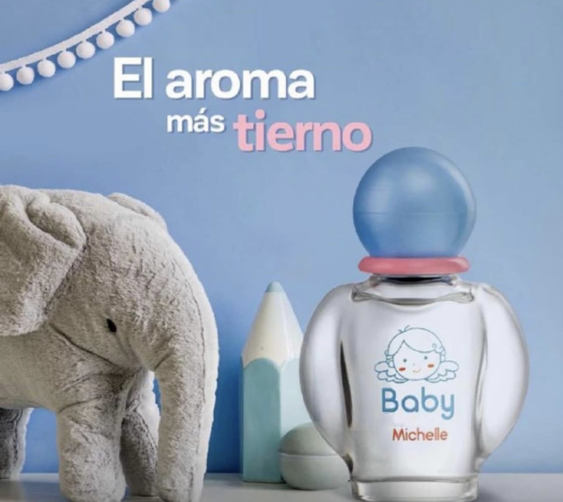 MICHELLE BABY MICHELLE PERFUME UNISEX BEBÉ FRAGANCIA ESTELAR EXQUISITO Y DURADERO AROMA QUE AMARAS 