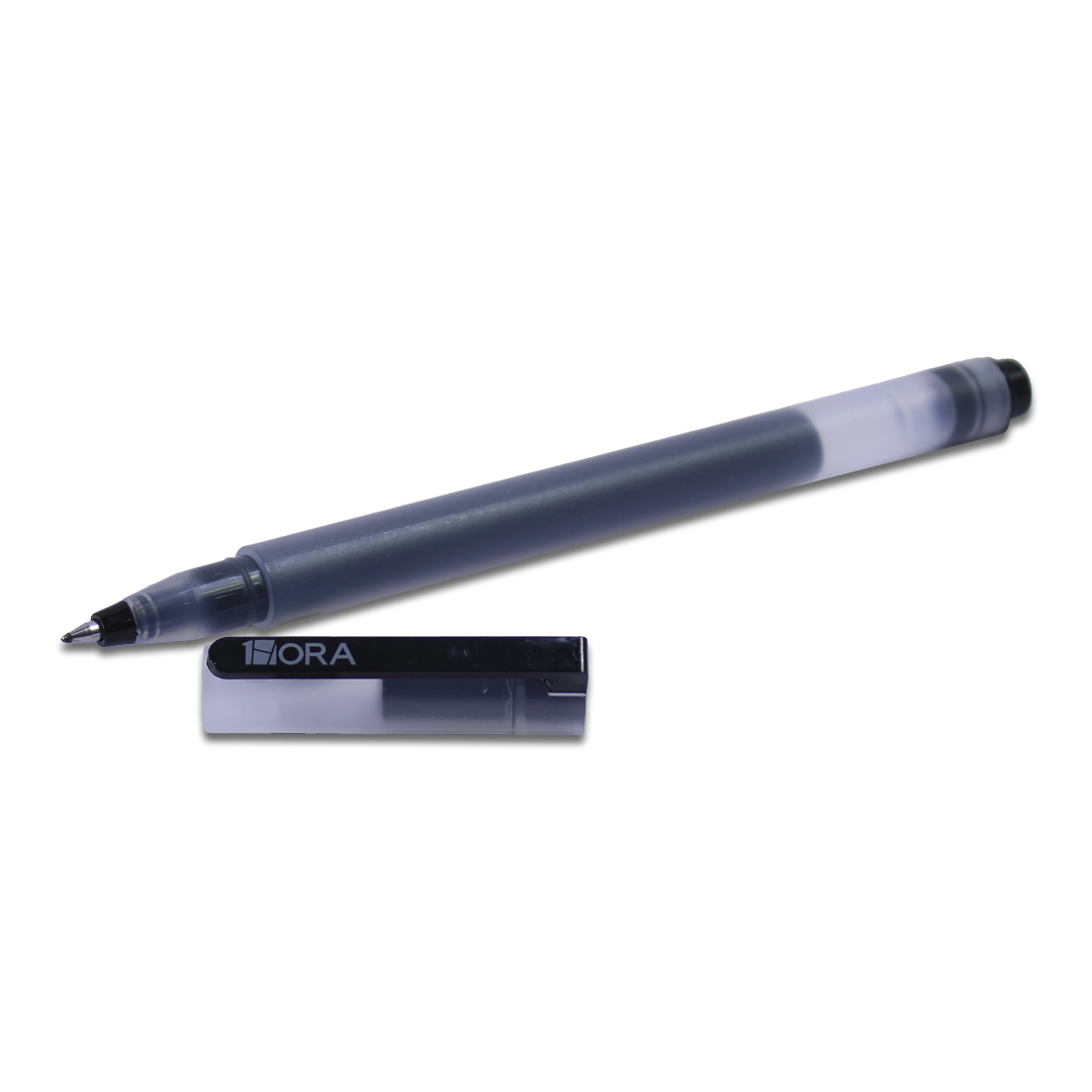 1 Hora Paquete De 10 Boligrafos Tinta Negra Punta De Bala 0.5mm Ycl033