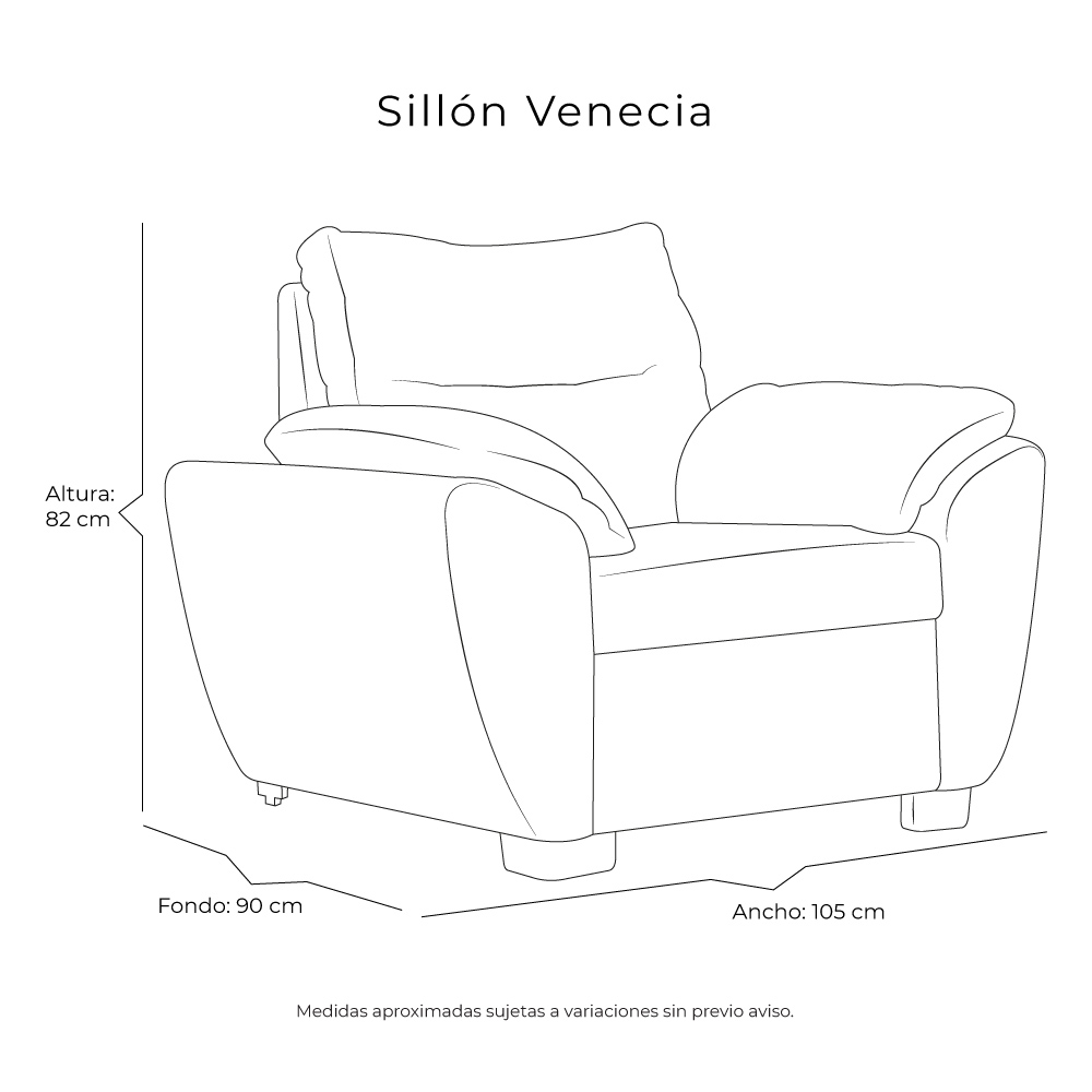  Sala Dicasa Venecia Azul. Entregas Solo CDMX y AM