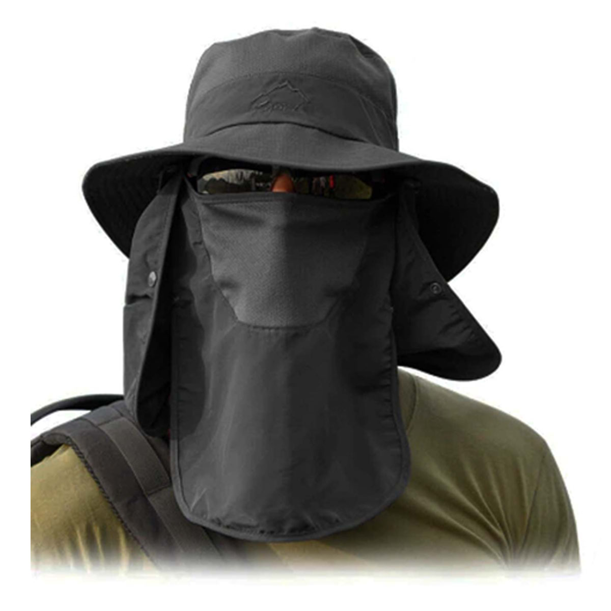 Sombrero Para El Sol Gorro Pescador Anti-uv Upf50+ Guardapolvo