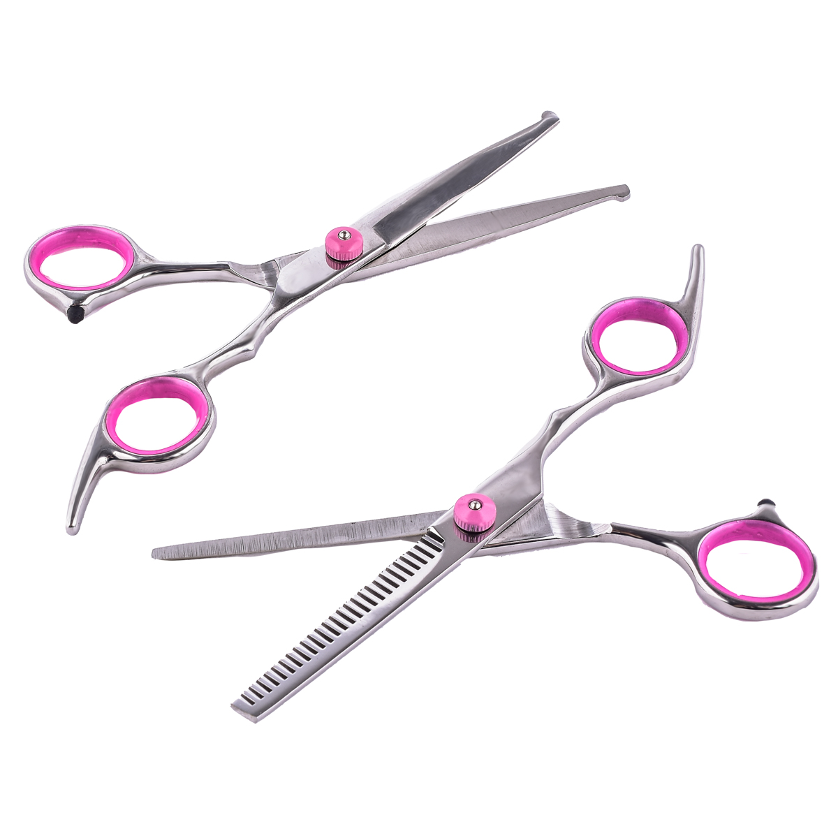 Set 2 Tijeras Para Cabello Barbero Estilista Profesional
