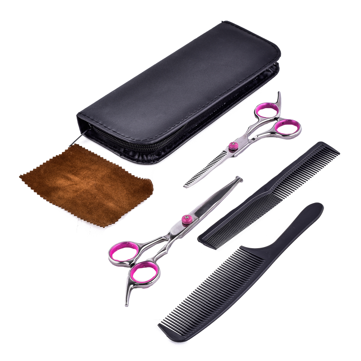 Set 2 Tijeras Para Cabello Barbero Estilista Profesional