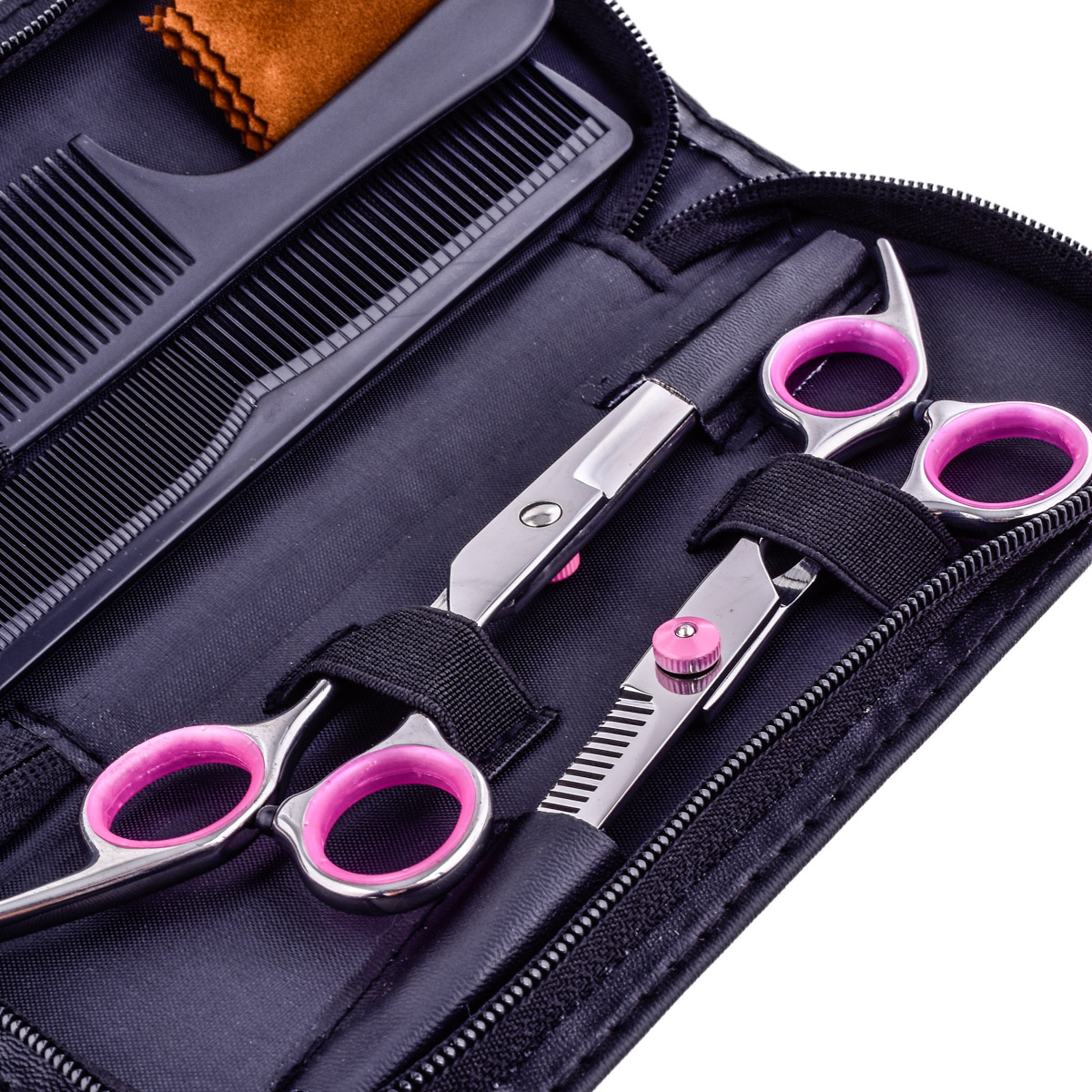 Set 2 Tijeras Para Cabello Barbero Estilista Profesional