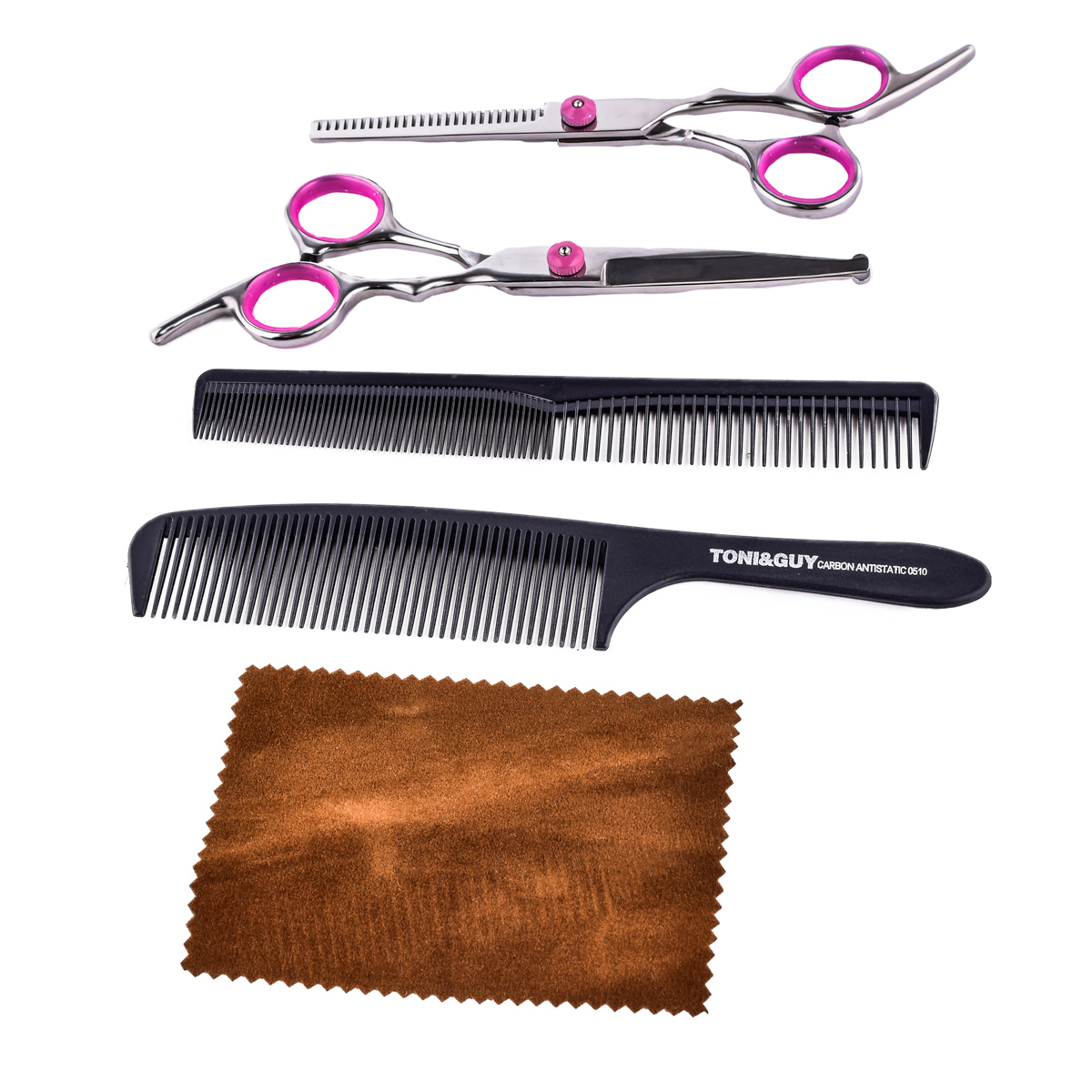 Set 2 Tijeras Para Cabello Barbero Estilista Profesional