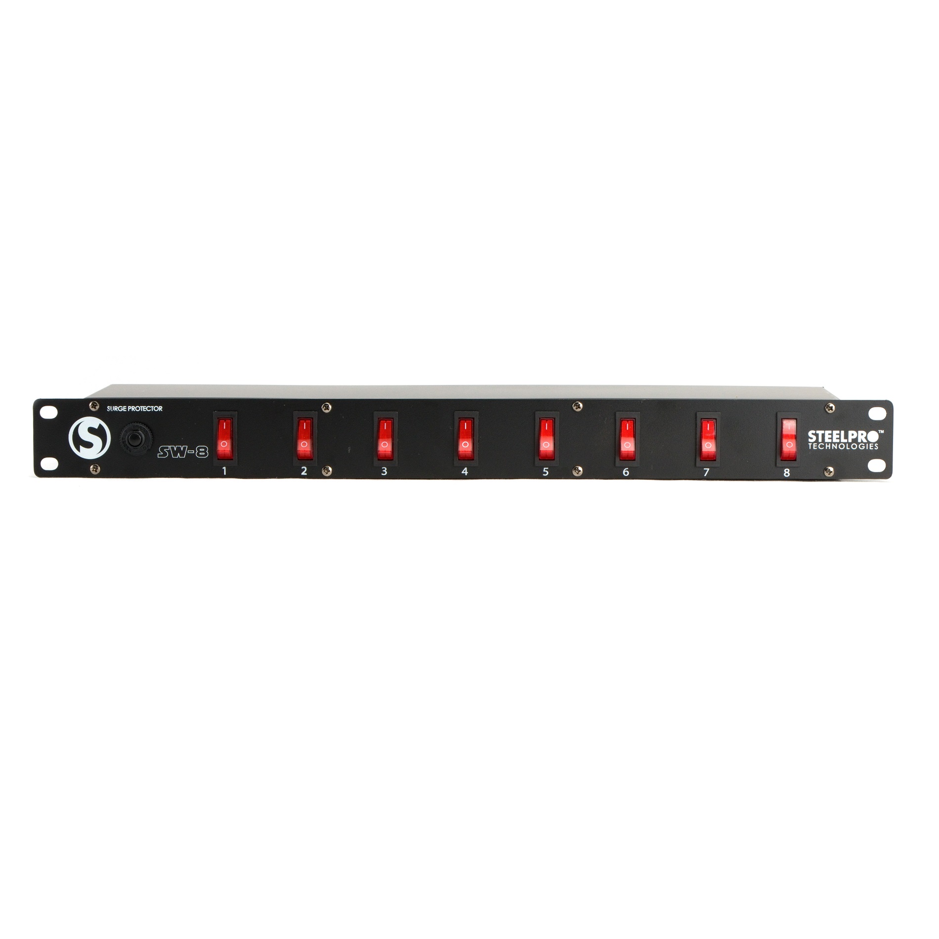 Barra Switchera Para Rack O Uso Lineal 8 Contactos 
